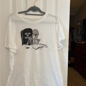 Torrid Heritage White Jersey Tee